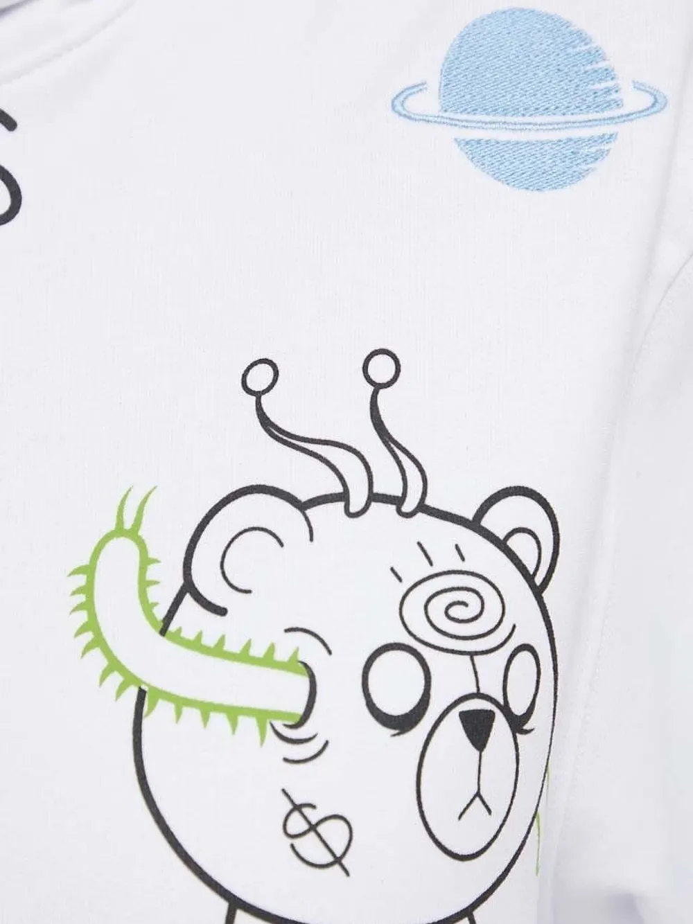 Sprayground Graphic-print Hoodie In White