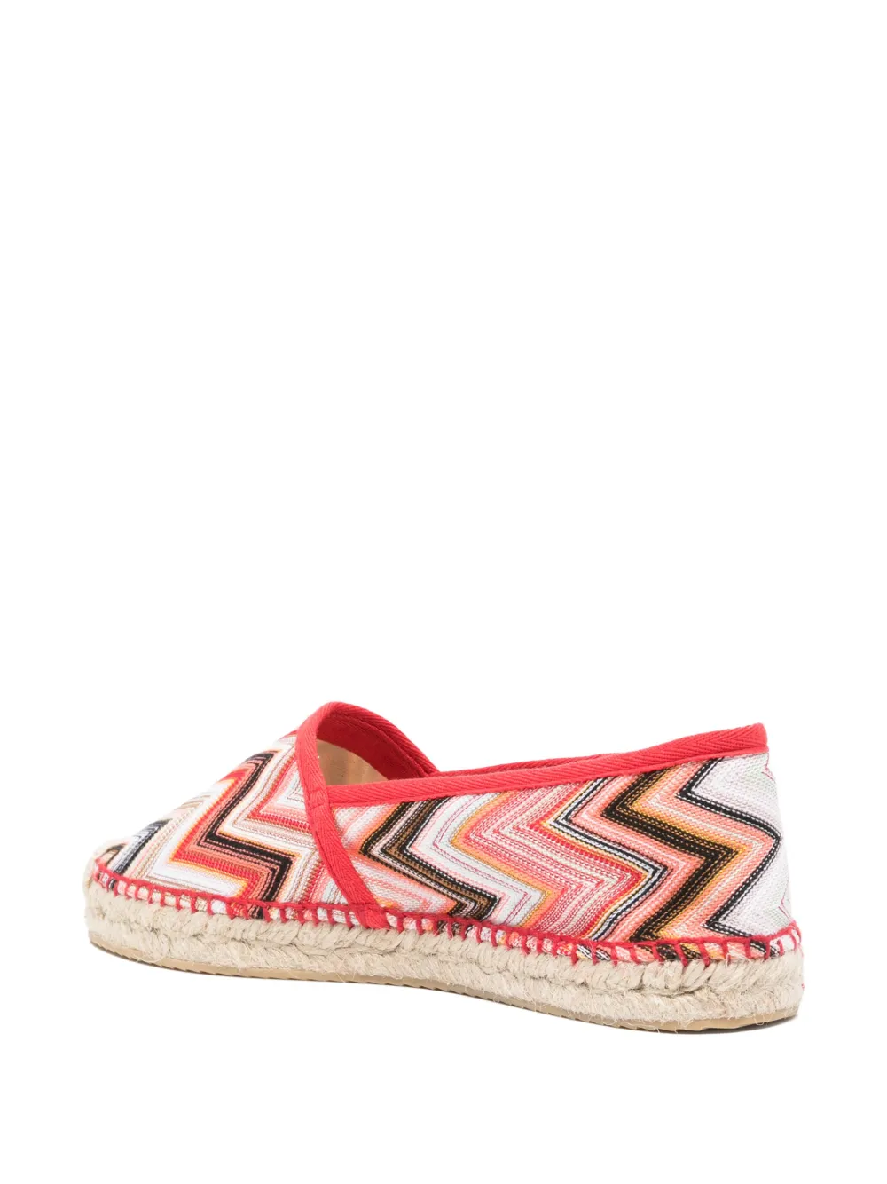 Missoni Zigzag espadrilles Rood