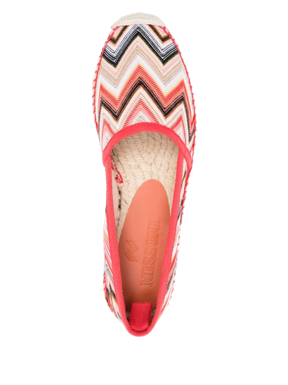 Missoni Zigzag espadrilles Rood