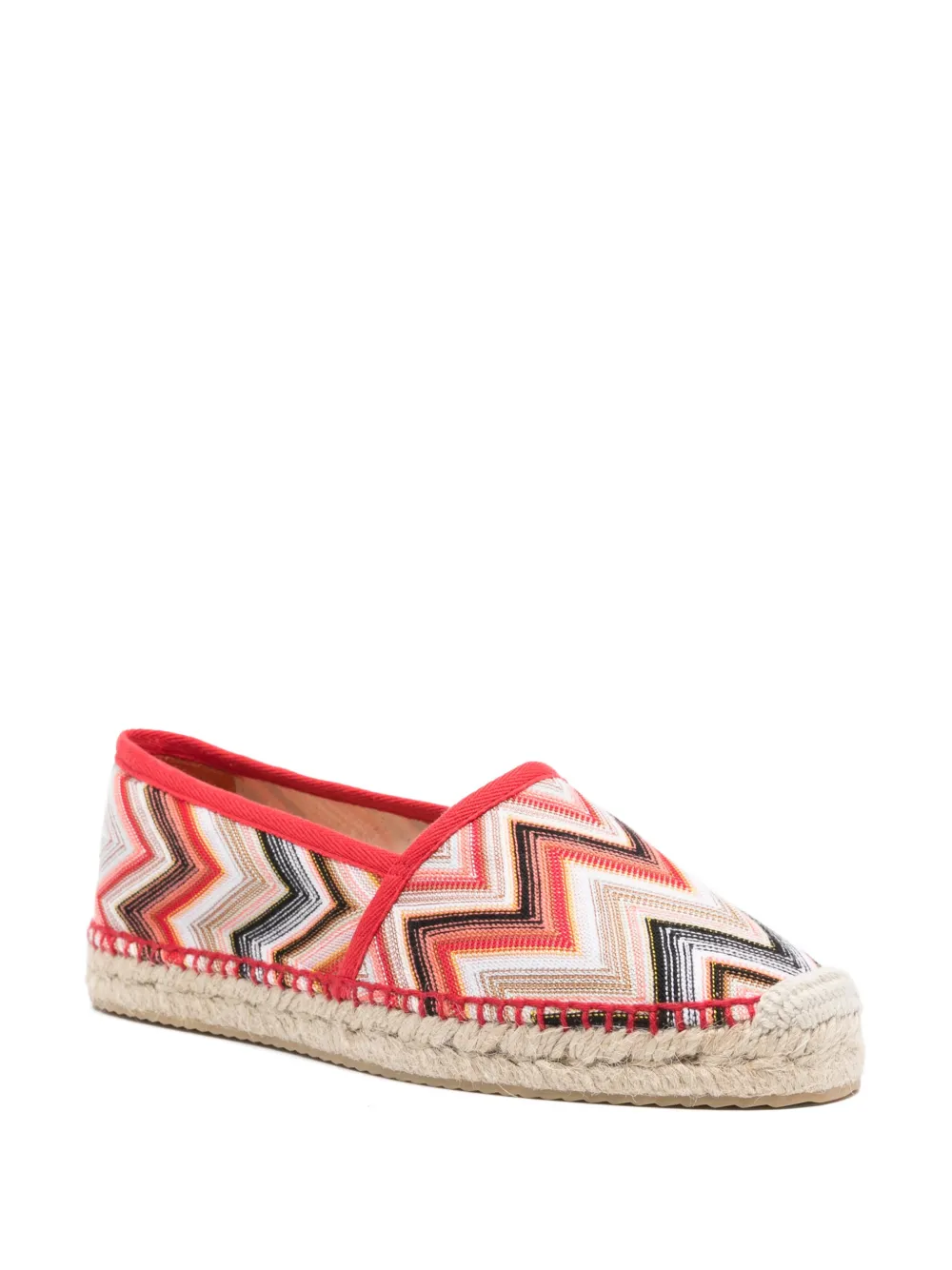 Missoni Zigzag espadrilles - Rood