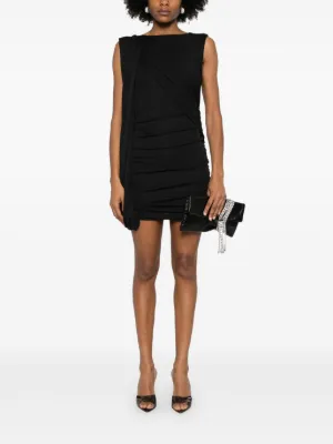 ワンピース The Andamane 'Olimpia' mini dress The Andamane Olimpia mini dress - Black | T150121ATJP073BLACK