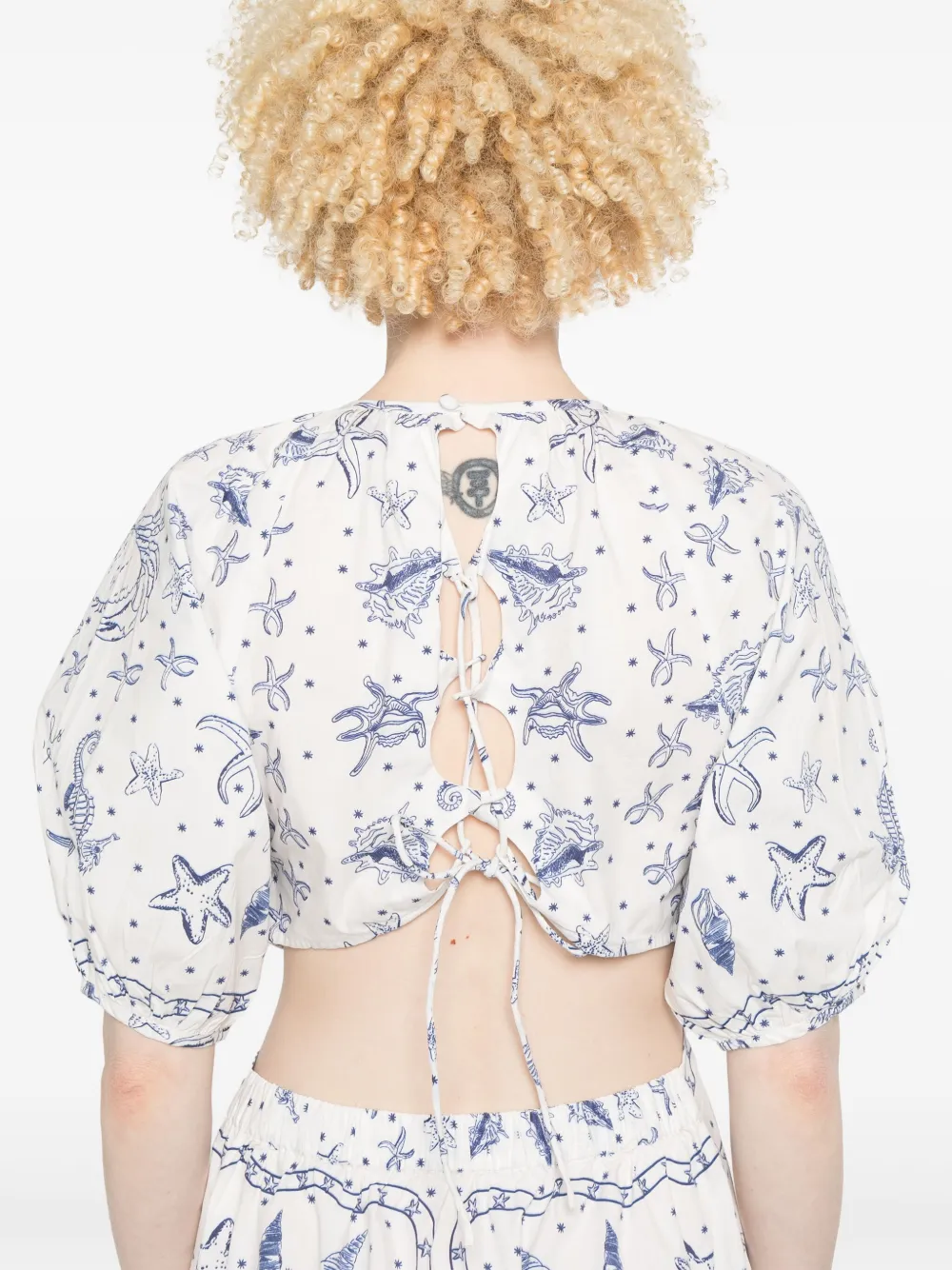 MAISON LABICHE NIESSEL SEASHELLS MAXI DRESS