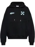 Off-White Arrows-print hoodie - Black