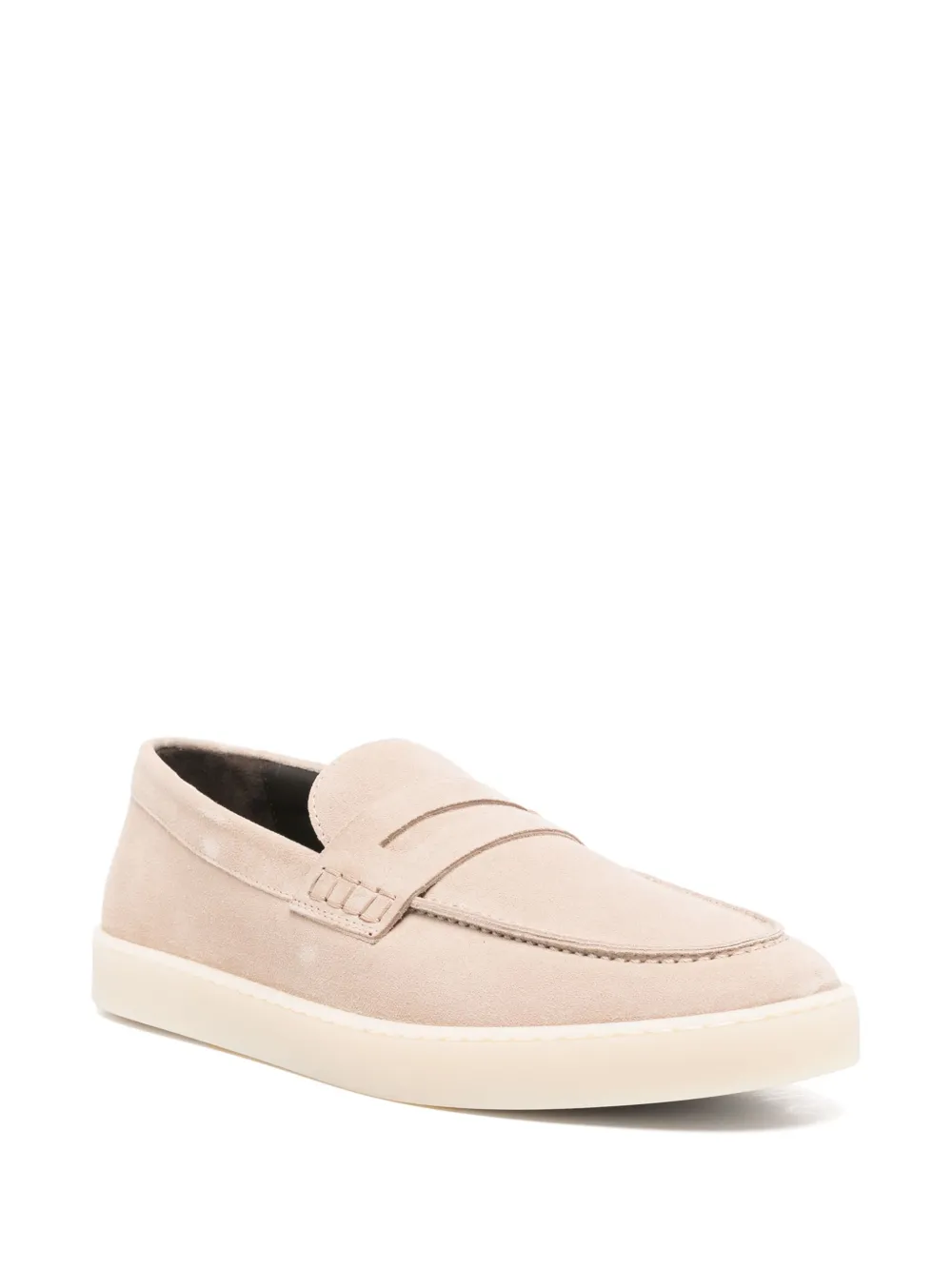 Canali Suède loafers - Beige