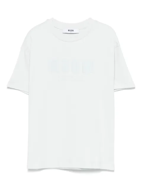 MSGM Kids playera con franja del logo