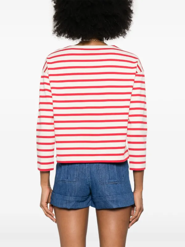 バレンチノ シェ・ヴァレンティノプリントのレッドTシャツ Valentino Garavani シェ プリントTシャツ | レッド | FARFETCH JP
