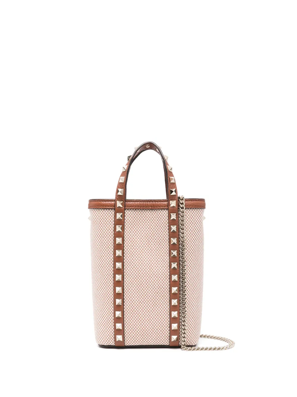 Valentino Garavani Rockstud shopper Beige