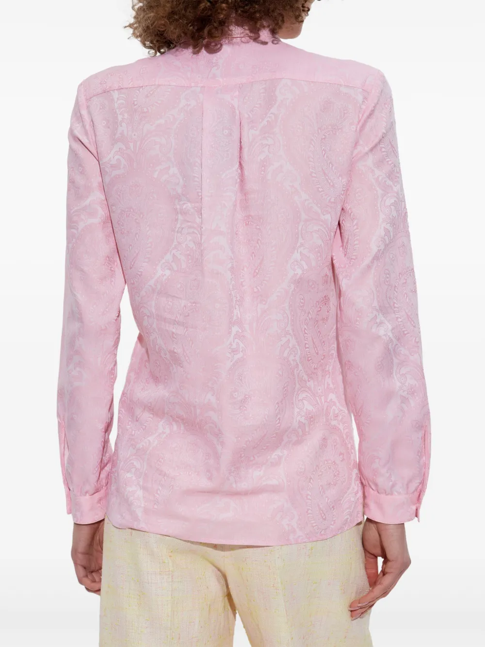 ETRO Blouse met paisley-print Roze