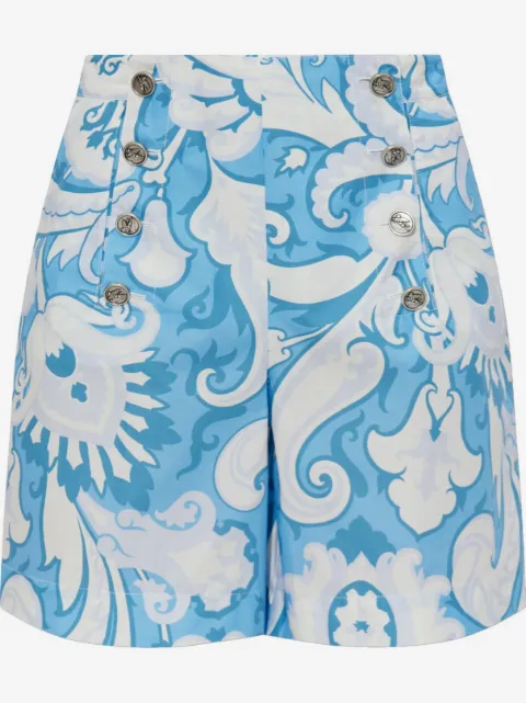 ETRO short à imprimé cachemire