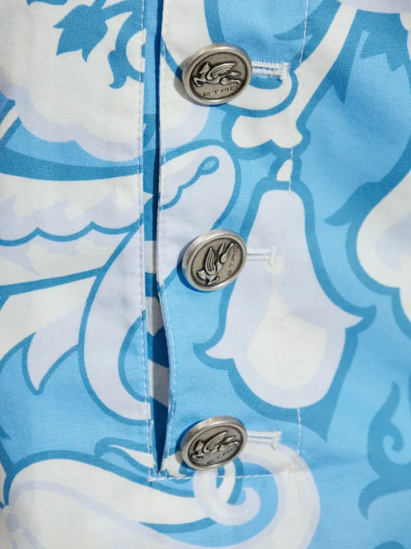 ショートパンツ Etro Paisley Print Shorts 27474493_57334378_600.jpg