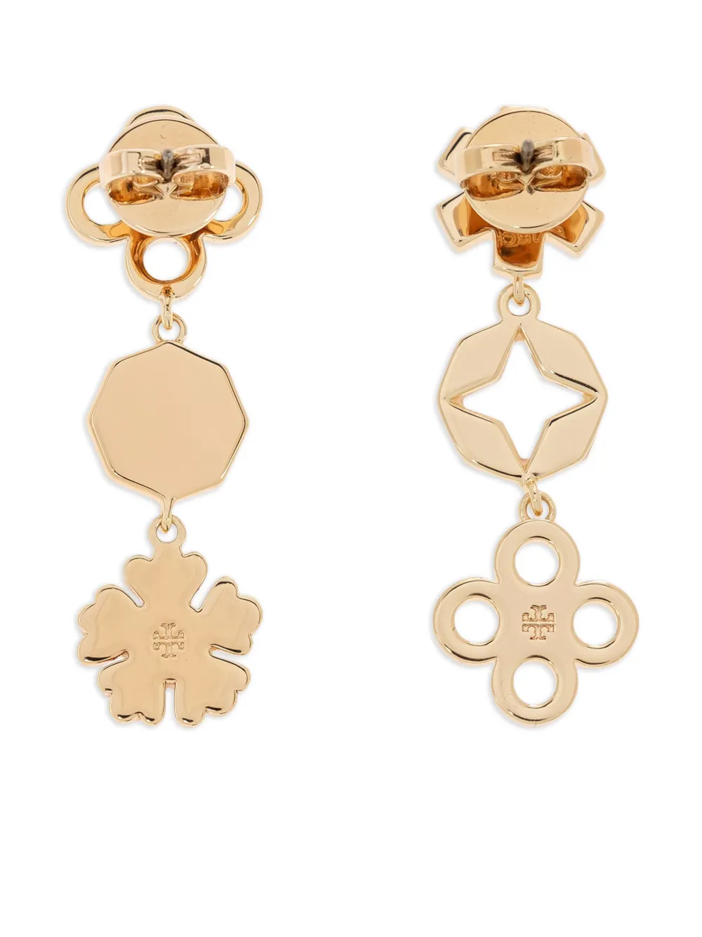 Tory Burch Mother-of-pearl Earrings In Gold