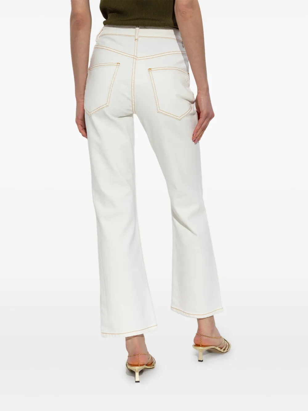 Tory Burch Slim-fit jeans Wit
