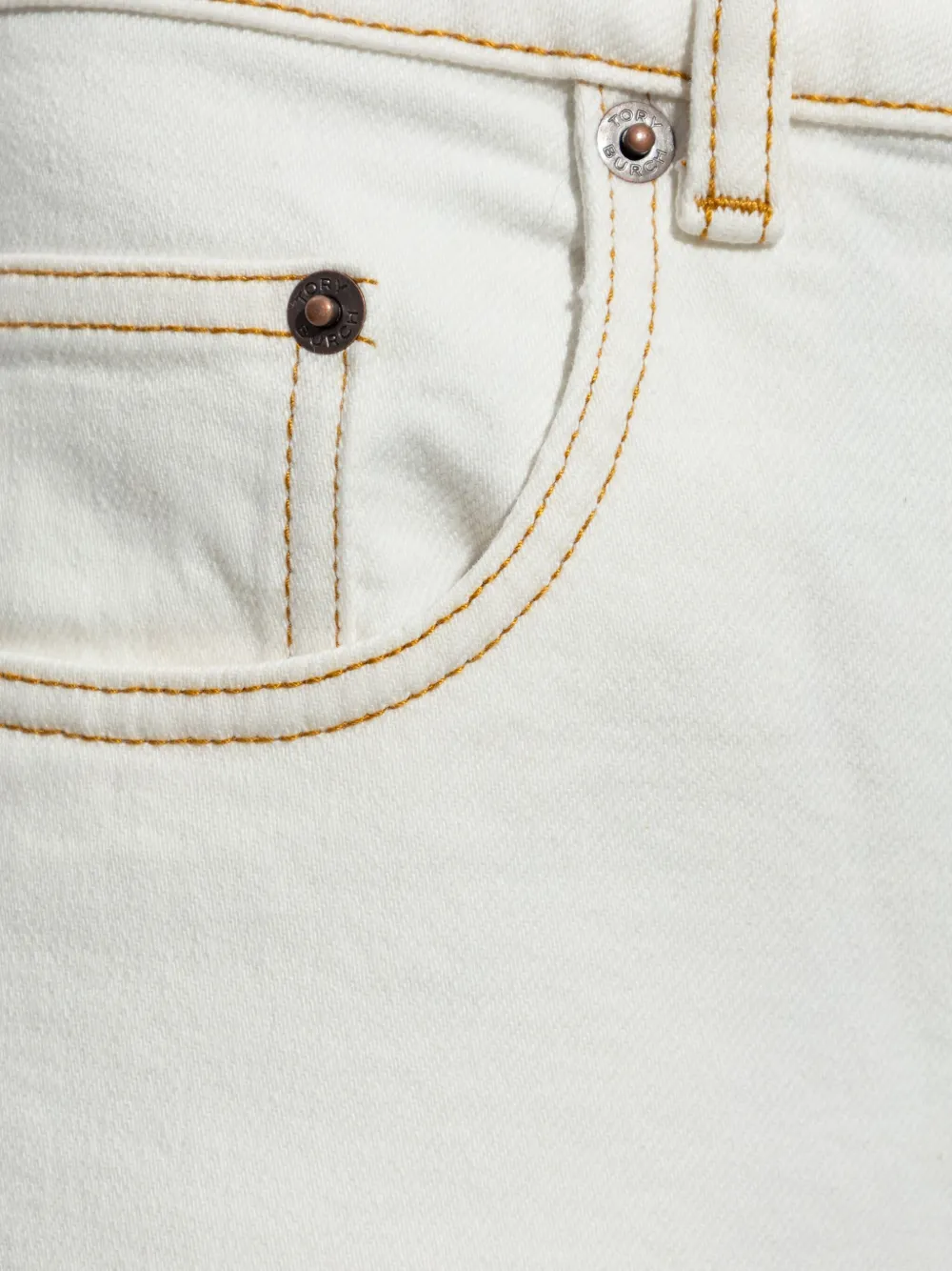 Tory Burch Slim-fit jeans Wit