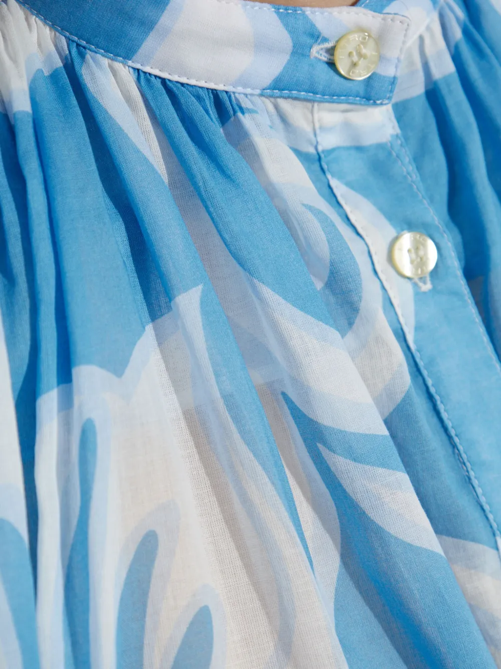 ETRO Shirt met print Blauw