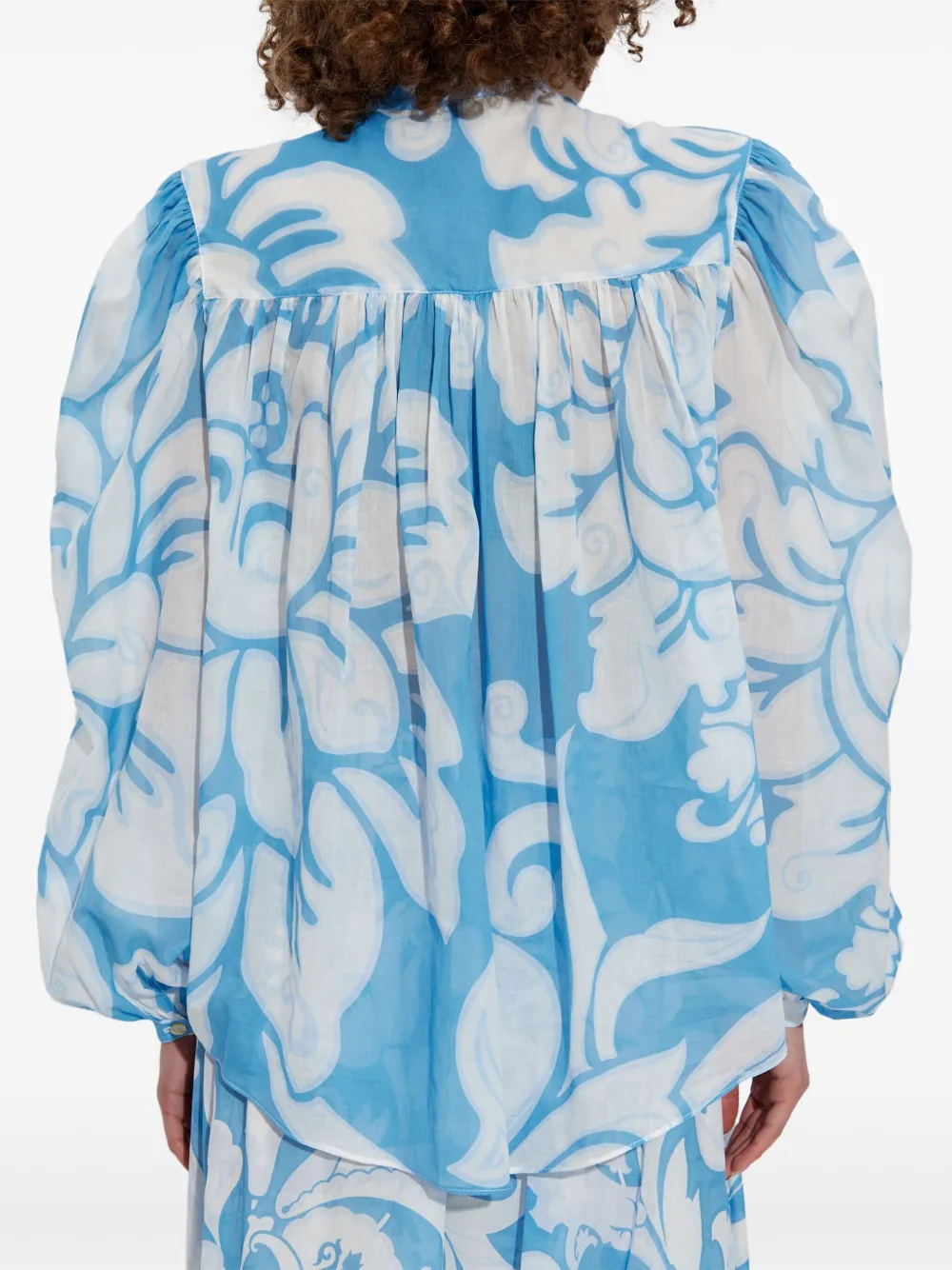ETRO Shirt met print Blauw