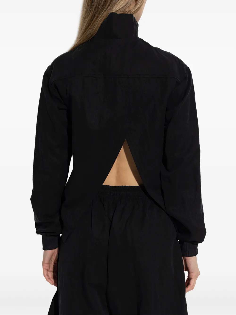 Y-3 Adidas Tracktop Jacket In Schwarz