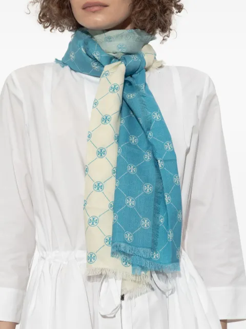 Tory Burch T Monogram scarf 169645 - 3