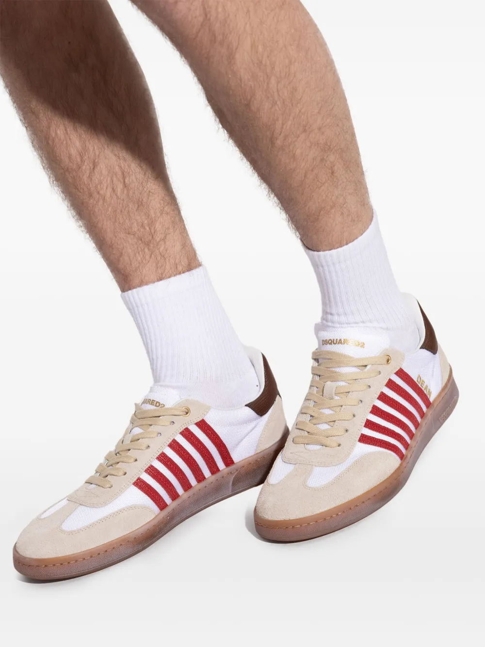 DSQUARED2 Boxer sneakers Beige