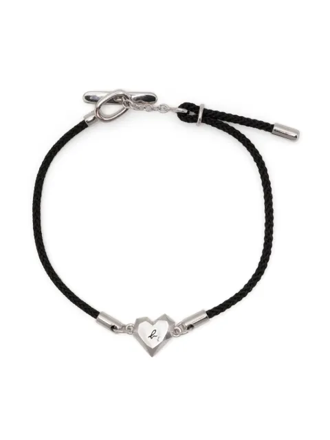 agnès b.  pulsera en forma de corazón