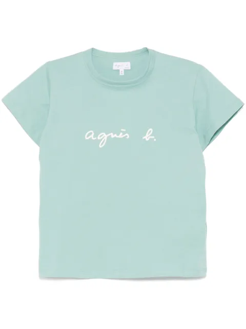 agnès b.  logo-printed t-shirt
