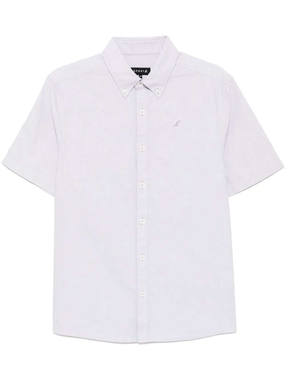 Dino-badge oxford shirt