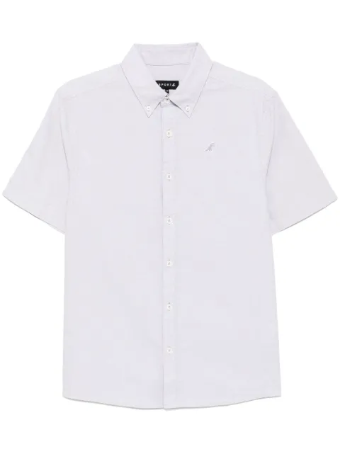 SPORT b. by agnès b.  Dino-badge oxford shirt