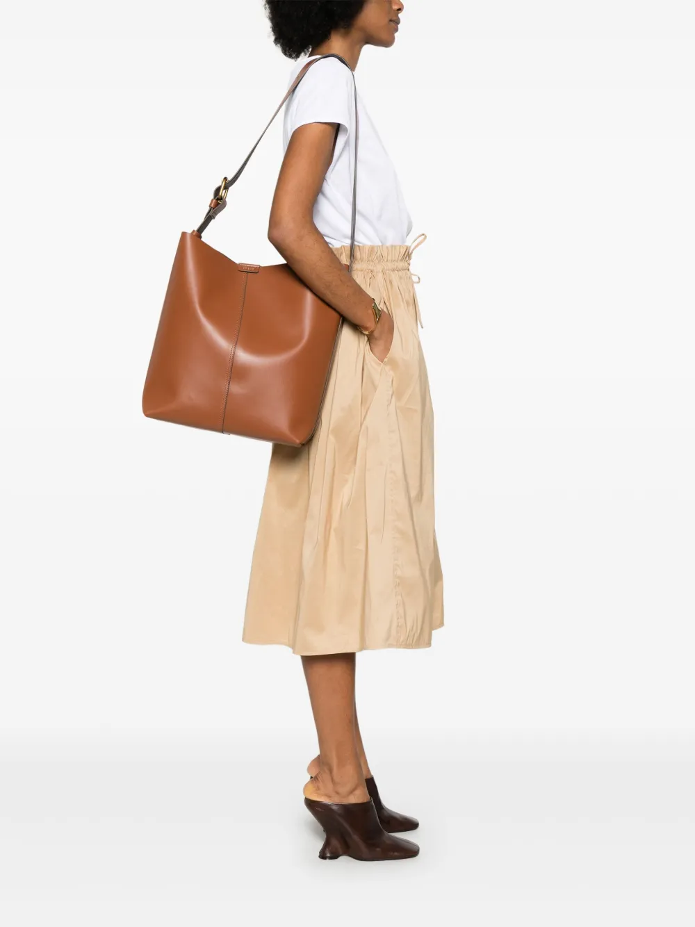 Soeur Saudade shoulder bag - Bruin