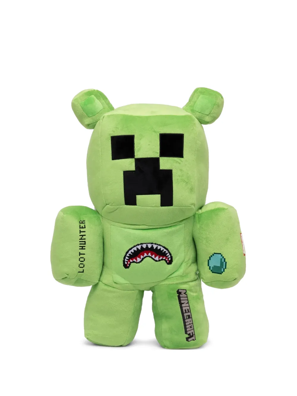 Sprayground Minecraft Creeper Moneybear backpack | Green | Image 1