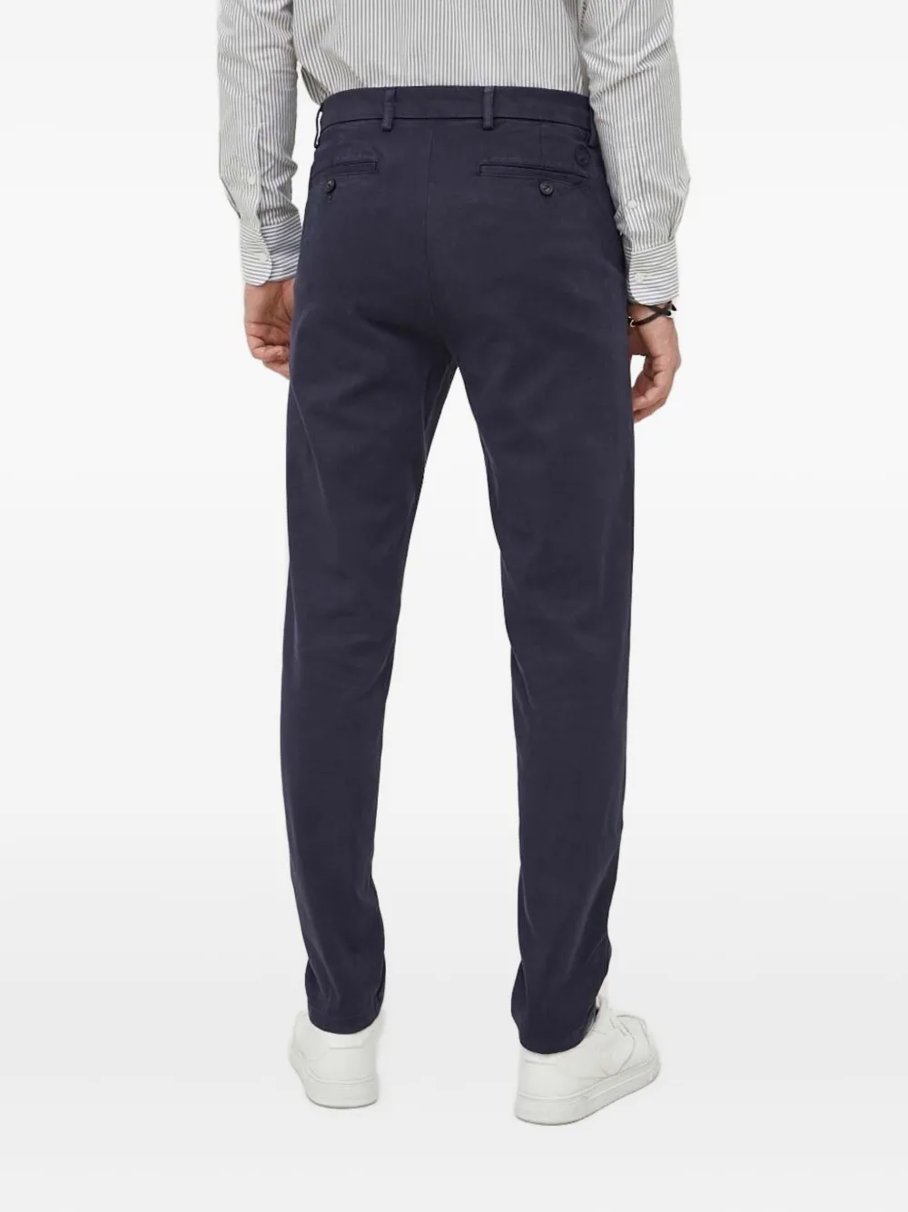 North Sails embroidered-logo trousers - Blauw