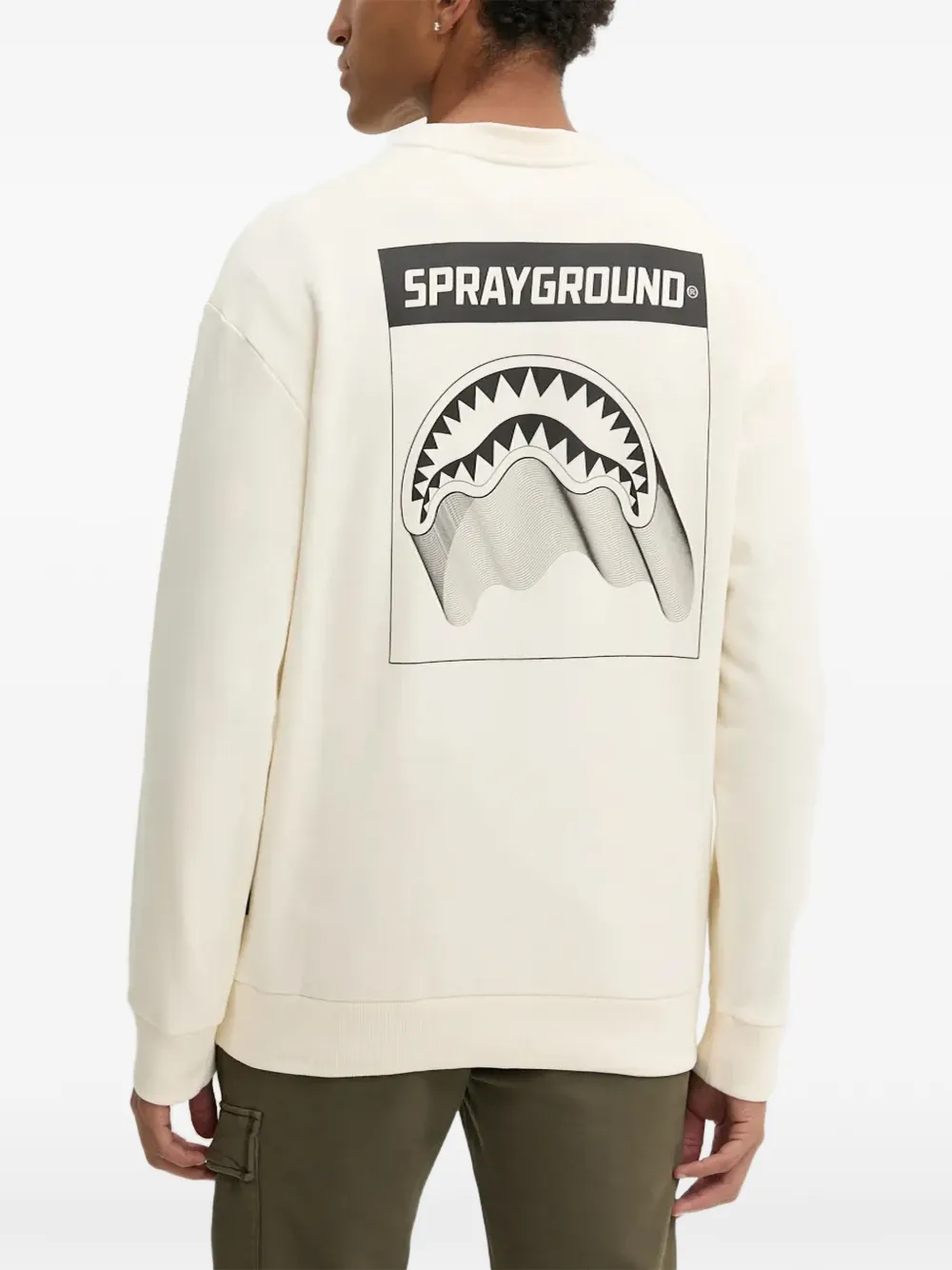  Sprayground Graphic-print Sweatshirt - Neutrals 