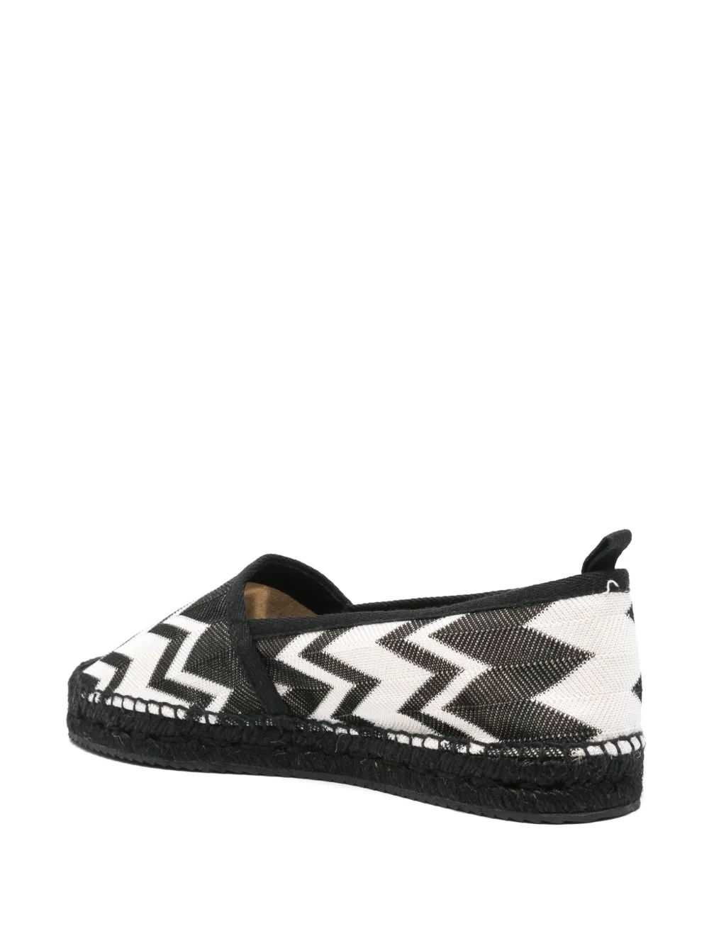 Missoni Zigzag espadrilles Zwart