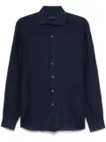 Fay linen shirt - Blue