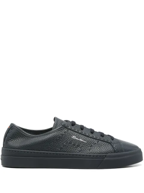 Santoni Double Buckle sneakers