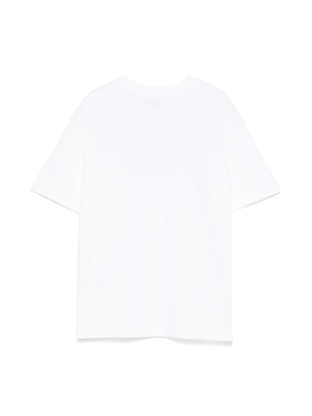 MSGM Kids T-shirt met logo van kralen - Wit