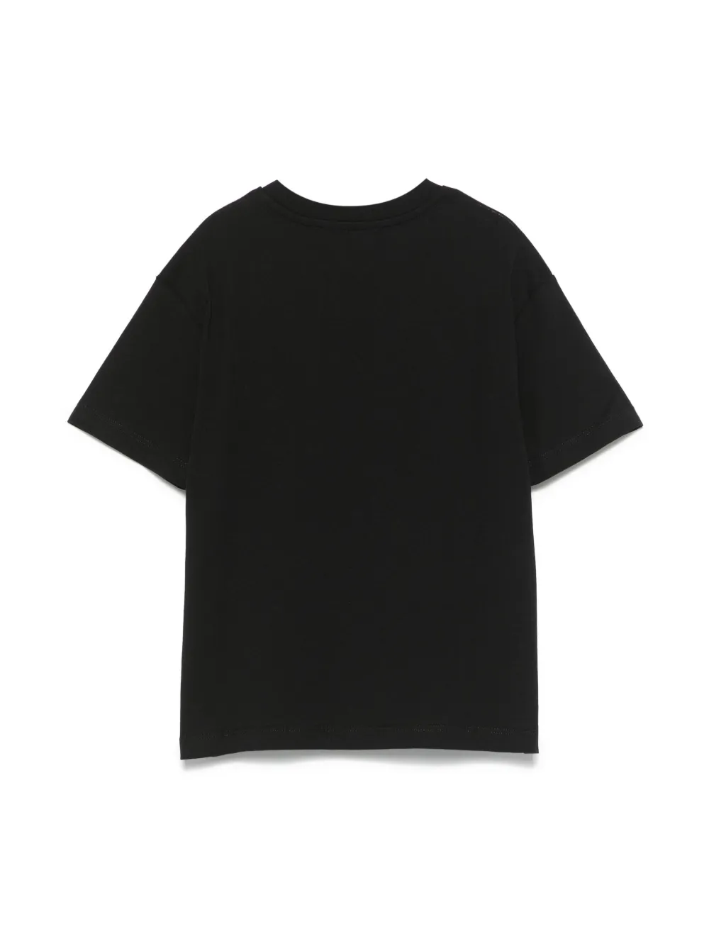 MSGM Kids T-shirt met logoprint - Zwart