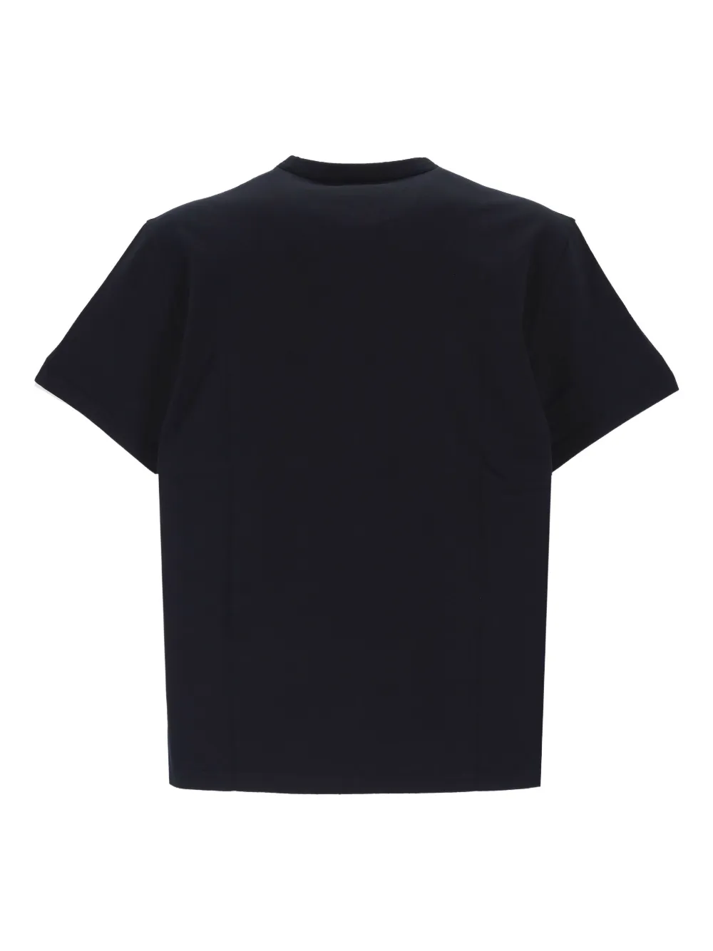 Fay T-shirt met logoprint - Zwart