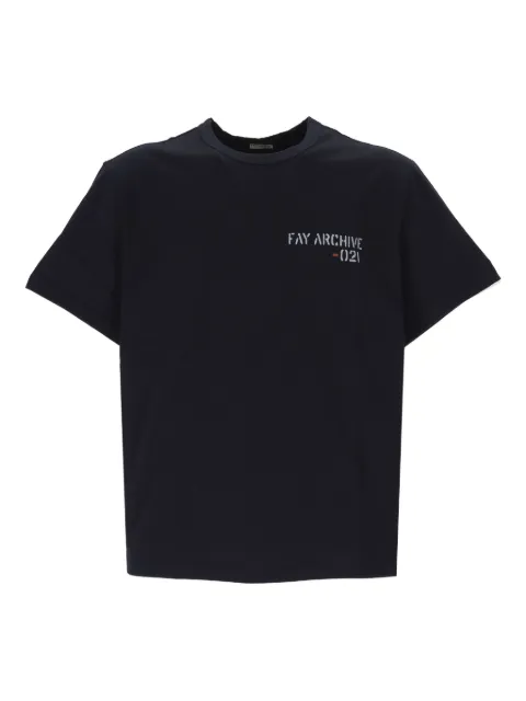 Fay logo-print T-Shirt