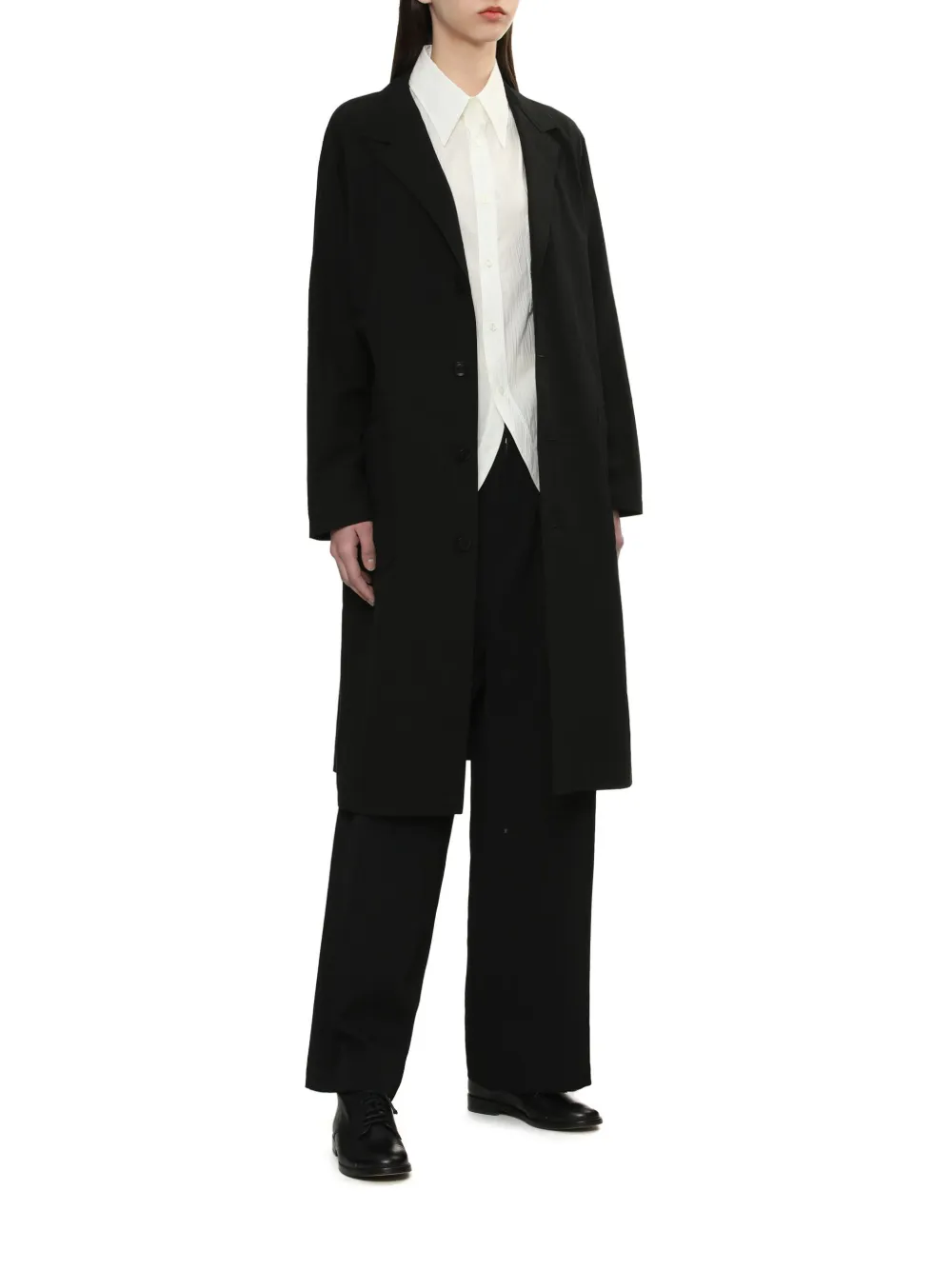 Y's Wollen broek Zwart