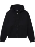 We11done zip-up hoodie - Black
