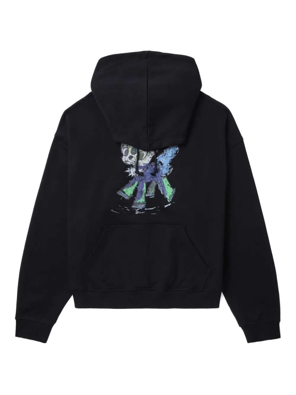 We11done zip-up Hoodie | Black | FARFETCH GE