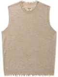 Uma Wang knitted vest - Neutrals