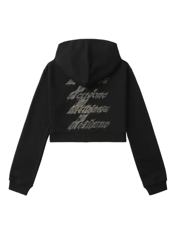 We11done ジップアップ パーカー | ブラック | FARFETCH JP