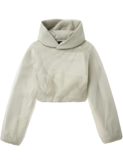 We11done hoodie corta