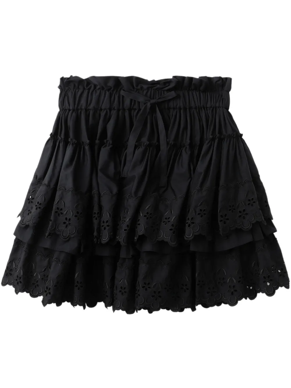 broderie anglaise skirt