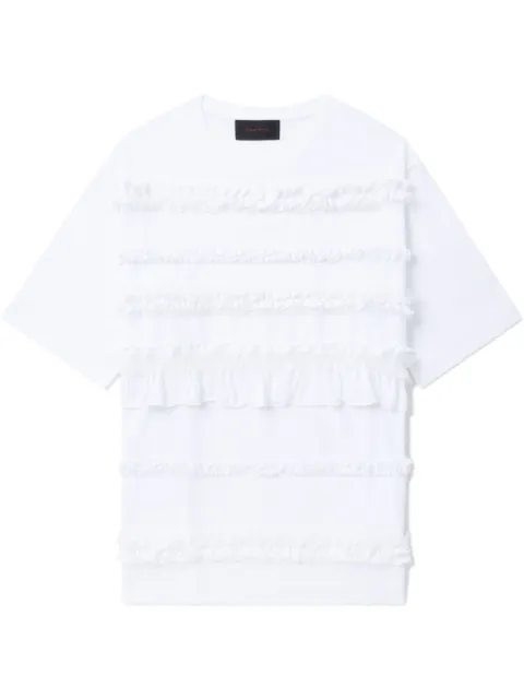 Simone Rocha ruffle-detailing T-shirt