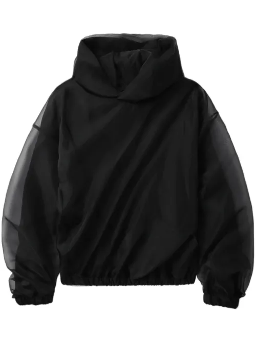Hoodie à design superposé - We11done - Modalova