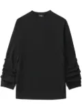 We11done jersey sweatshirt - Black