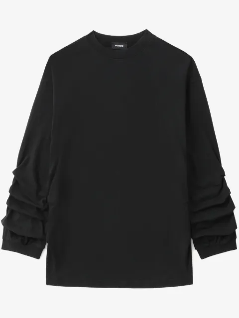 We11done jersey sweatshirt