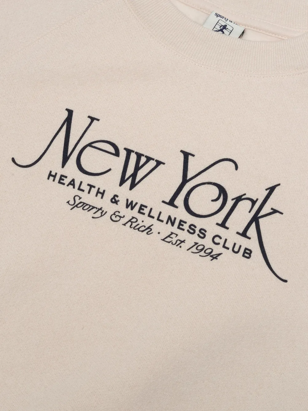 SPORTY & RICH KIDS NY 94 sweater Beige
