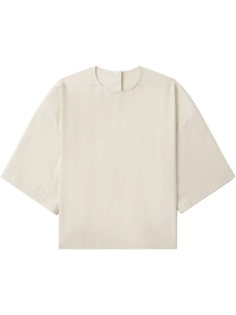 Rick Owens T-shirt met oversized mouwen Wit